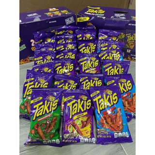 [แท้ 100%] แบ่งขาย ขนมยอดฮิต นำเข้า 🇺🇸 Takis หลายรส เปรี้ยวแสบ เผ็ดซี๊ด