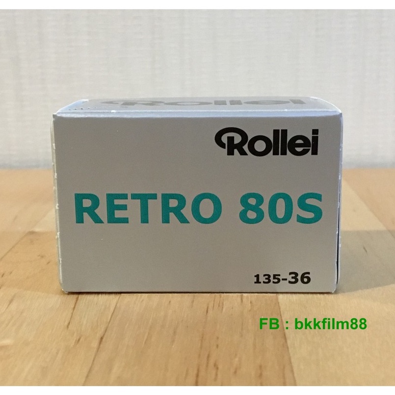 ฟิล์มขาวดำ Rollei Retro 80S 35mm 135-36 ฟิล์มถ่ายรูป ฟิล์ม 135