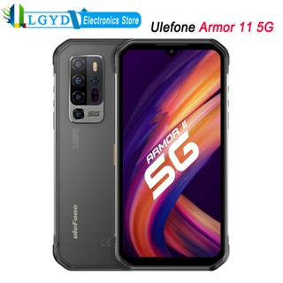 Ulefone Armor 11 5G Rugged Phone 8GB RAM 256GB ROM 6.1 inch Android MTK Dimensity 800 Octa Core Dual 5G NFC Night Version Camera