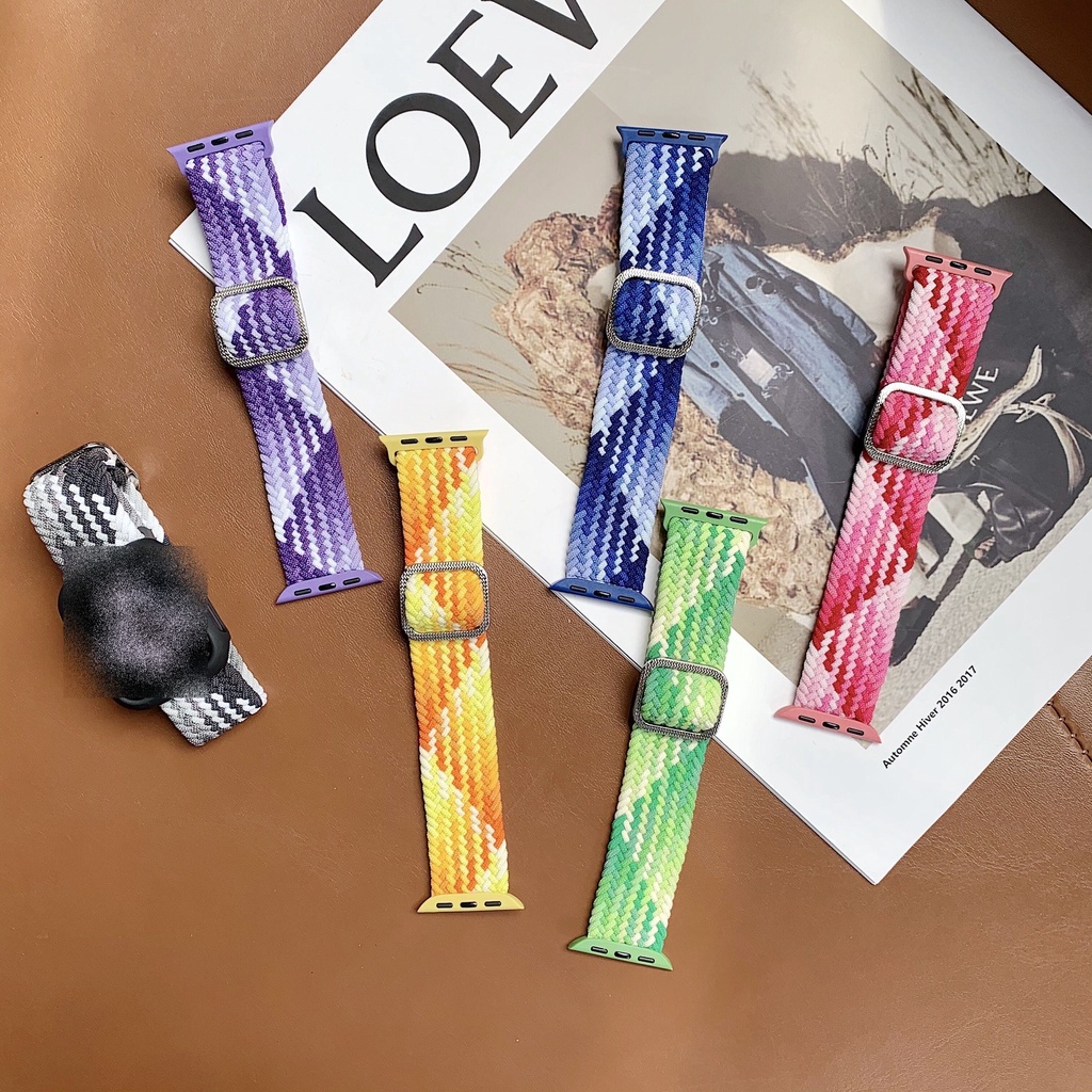 พร้อมส่ง สายยืดแท้ใช้ได้กับ Smart Watch 8 7 6 5 4 3 2 1 Se Ultra 8 GS8 X8Promax Big W98Pro HW8Max HW