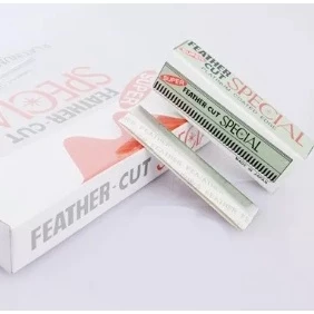 พร้อมส่ง (10 ใบ/กล่อง) มีดโกนกันคิ้ว มีดโกนขนนก มีดโกน มีดโกน มีดกันคิ้ว