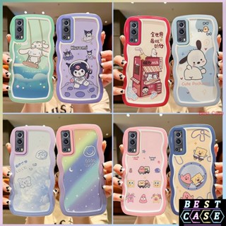 เคสโทรศัพท์มือถือ Tpu นิ่ม แบบใส กรอบลายการ์ตูนน่ารัก สําหรับ Vivo Y52 5G Y72 5G