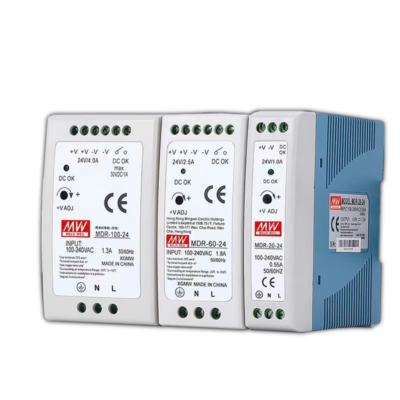 สวิตช์พาวเวอร์ซัพพลาย MDR 5V 12V 15V 24V 48V 2A 3A 4A 10 20 40 60 100 - รูปที่ 2