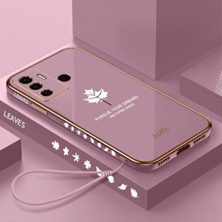 เคส infinix Hot 12i 11 Hot 11s nfc Hot 8 NOte 12 G96 Hot 10 lite Smart 6 Hot 10s Hot 10s nfc Hot 10 Hot 9 Play Hot 10 Play Hot 9 Electroplated Soft Shell Lanyard Phone Case