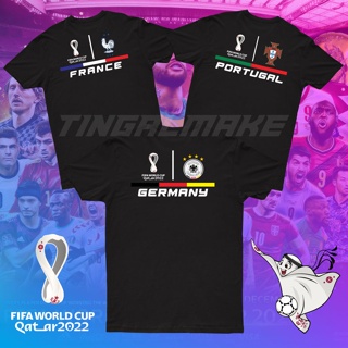 【hot tshirts】Dtf | เสื้อยืด พิมพ์ลาย Fifa Distro World Cup Qatar World Cup สําหรับผู้ชาย และผู้หญิง 2022 | เสื้อบอล | ถ้