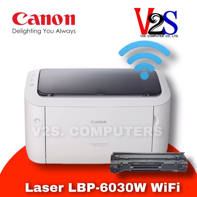 Printer Laser Canon Image Class LBP6030W เครื่องพิมพ์เลเซอร์ Wi-Fi