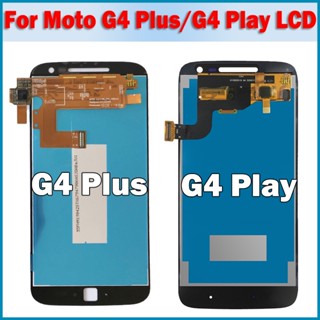 หน้าจอแสดงผลสัมผัส LCD สําหรับ Motorola Moto G4 Plus XT1644 Moto G4 Play XT1601 XT1602 XT1603