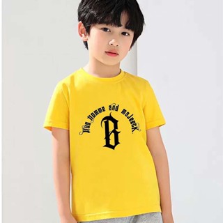 K-2347-SHORT  7สี เสื้อยืดเด็ก เสื้อเด็กแขนสั้นลายน่ารักๆ  เสื้อแขนสั้นลายการ์ตูน