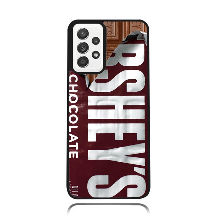 Case Casing Samsung Galaxy A33 A53 A73 A32 A52 A72 A31 A51 A71 5G Hersheys Chocolate Candy bar ND478