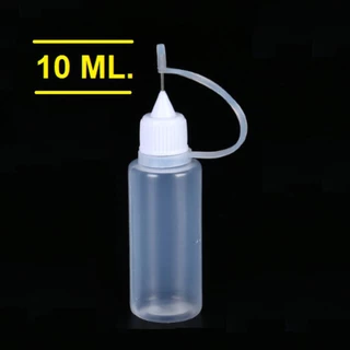 10ml ขวดหยด หัวเข็ม ดรอเปอร์ ปลายเข็ม แบ่งเจล ขวดหยด ขวดปากแหลม