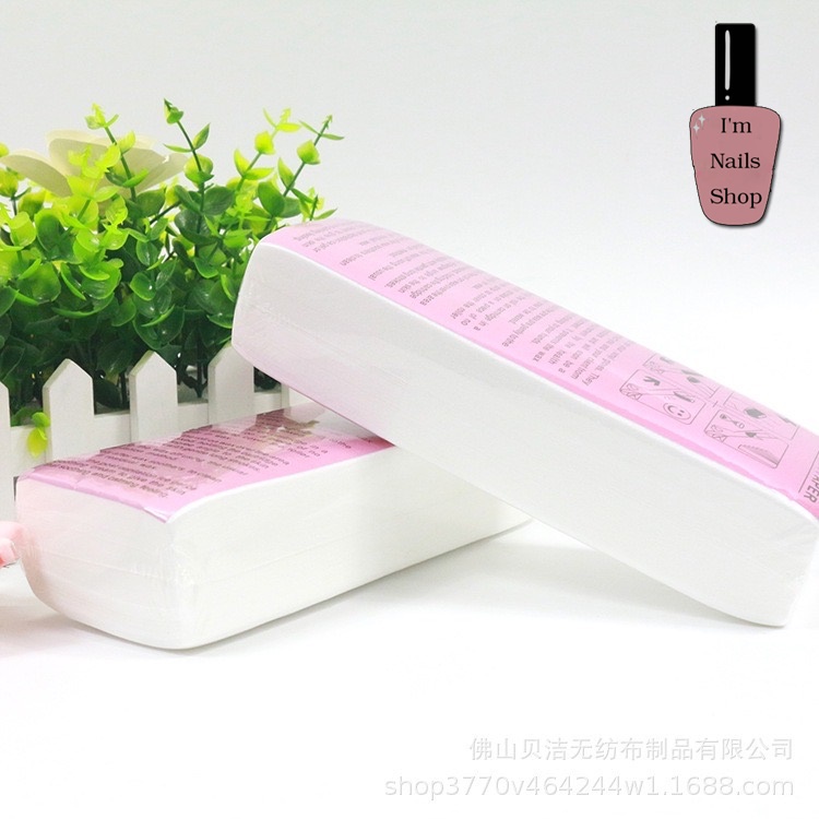 ผ้าแว็กซ์ขน กระดาษแว็กซ์กำจัดขน 50-100 แผ่น/ห่อ Wax พร้อมส่ง