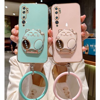 เคส Xiaomi Note10 / Note10 Pro / CC9 Pro แฟชั่น แมว ตัวยึด เคสโทรศัพท์ กันกระแทก