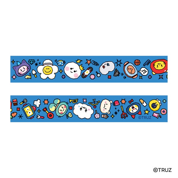 TRUZ JAPAN Masking Tape เทปตกแต่ง TRUZ