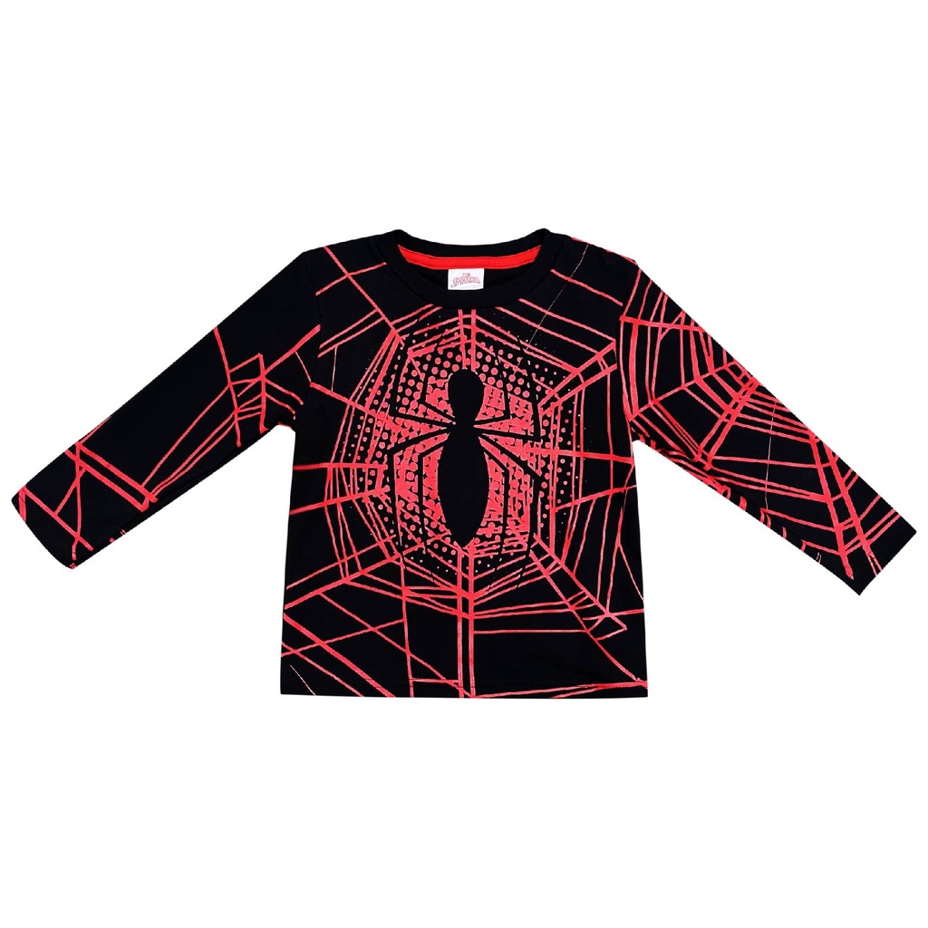 MARVEL SPIDERMAN :022273 เสื้อยืดเด็กผู้ชาย ลิขสิทธิ์แท้