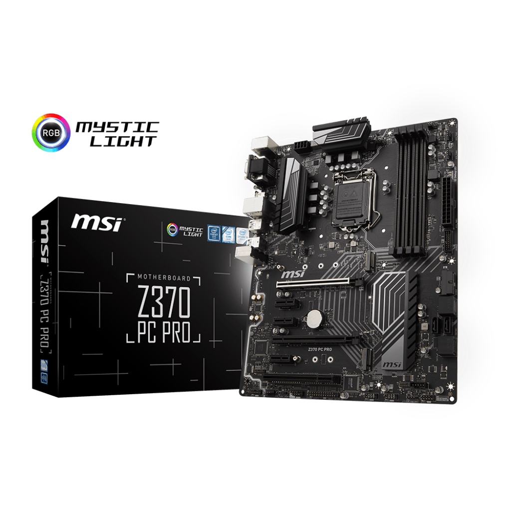 [มือ1] 1151v2 MSI Z370 PC PRO GAMING มีประกัน พร้อมส่ง