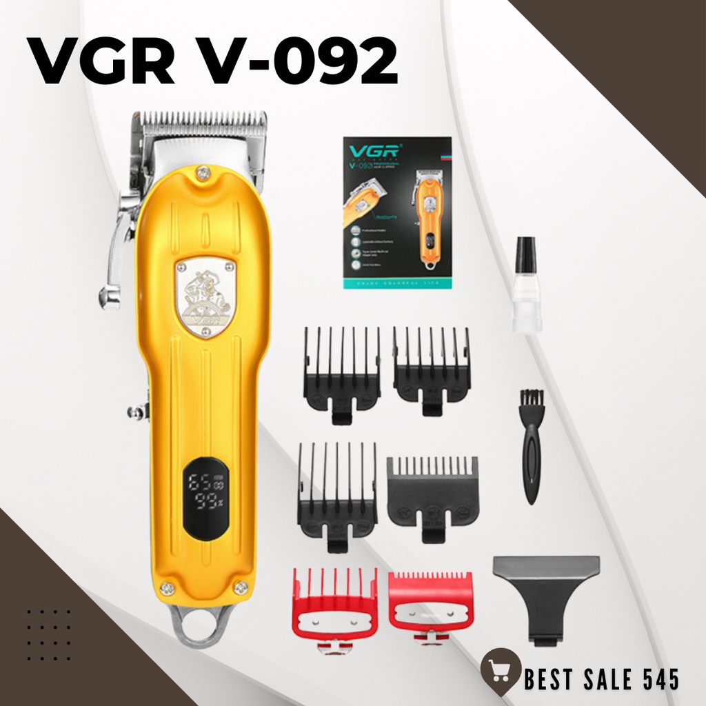 ปัตตาเลี่ยนไร้สาย VGR รุ่น V-092 (สินค้าพร้อมส่ง)