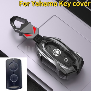 Alloy Motor Remote Key Fob Case Cover for Yamaha NVX NVX155 XMAX 250 400  QBIX AEROX JAUNS 2018 2019 2020 Holder