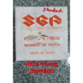 แหวนลูกสูบ Suzuki Akira Young แท้ Japan