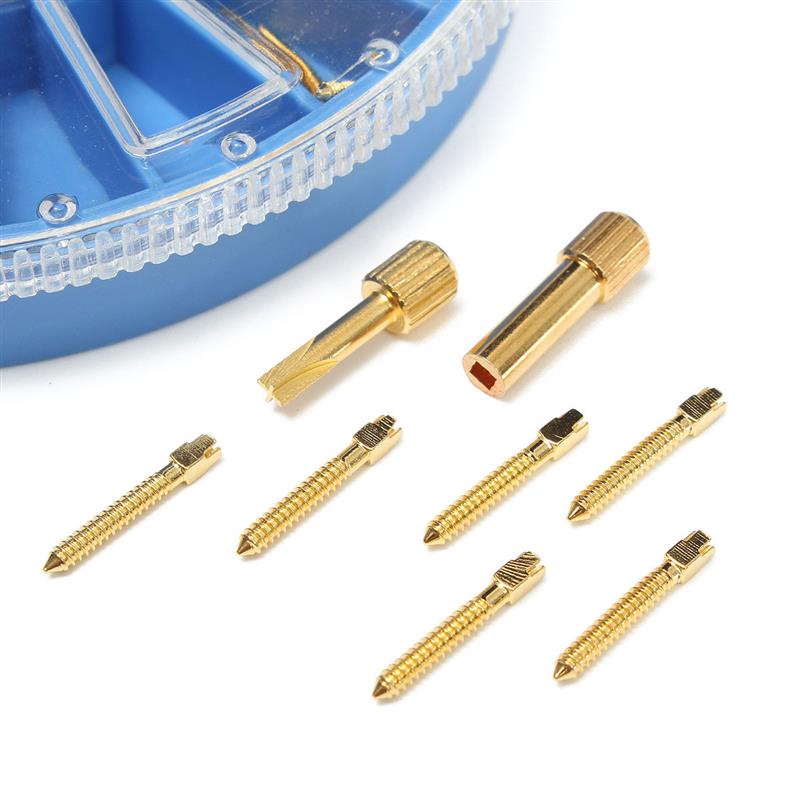 Dental Iinstrument Golden Plated Screw Post 50pcs Dental Screw Post for Dentist  Supplies Dental Materials
