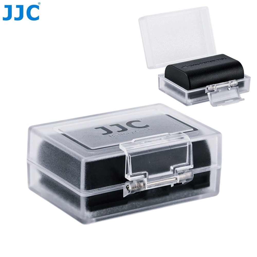 JJC Camera Battery Case กล่องใส่แบตเตอรี่กล้องกล่องเก็บแบตเตอรี่สำหรับ Fujifilm NP-W126 NP-W126S NP-95 Sony NP-FW50 NP-FZ100 NP-BX1 Canon LP-E6 LP-E6N LP-E8 LP-E10 LP-E5 LP- E12 LP-E17 Nikon EN-EL15 EN-EL15a EN-EL14a EN-EL3E Olympus BLN1 BLS5