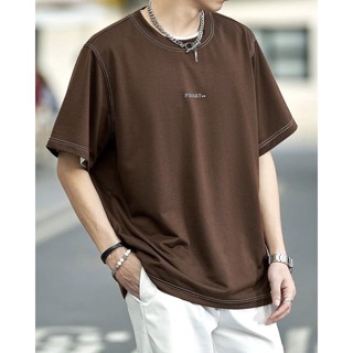 เสื้อยืด Friday ทรงพอดีตัว ตะเข็บชัดเพิ่มความเท่ มีให้เลือกหลายขนาด 10TS008016