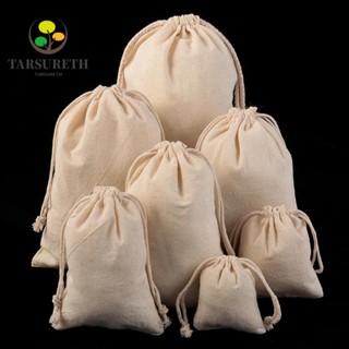 Tarsureth Stuff กระเป๋าผ้าลินิน สําหรับใส่ผัก ผลไม้