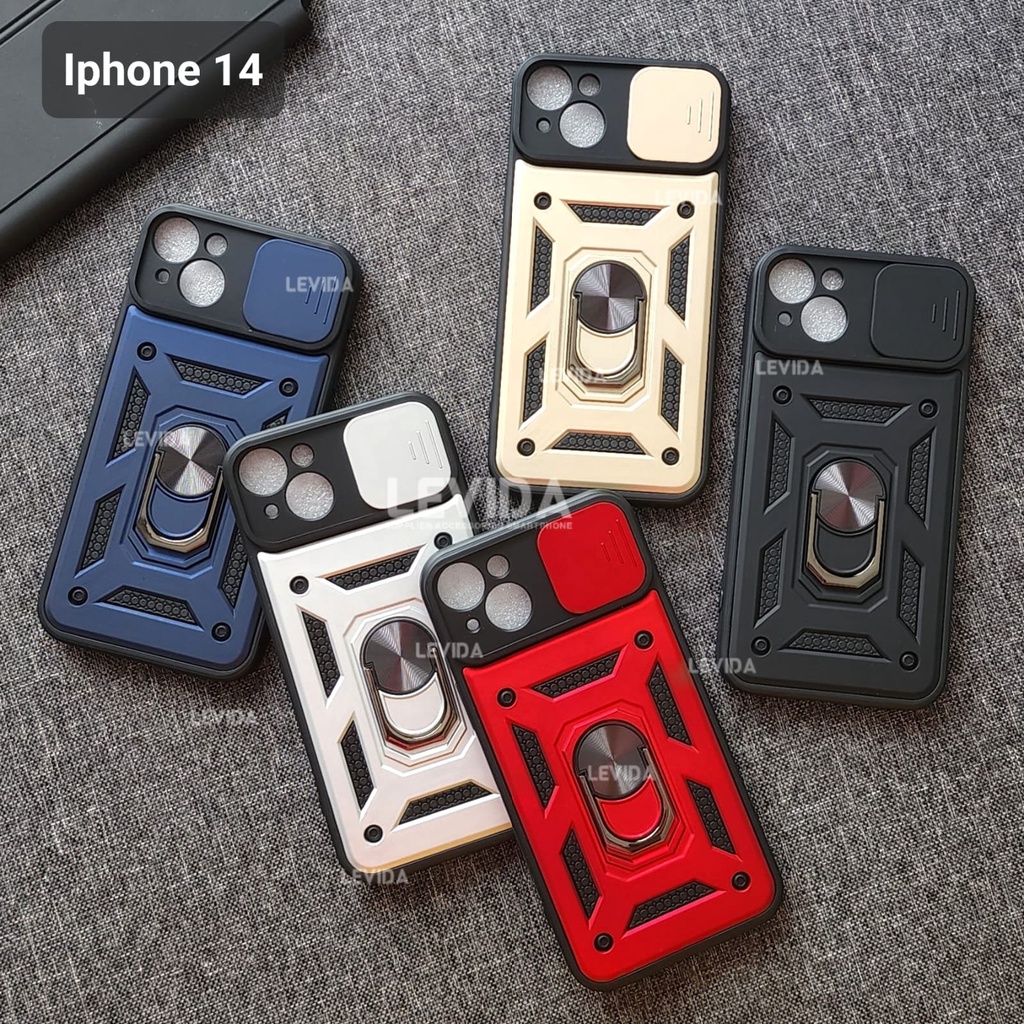 เคสสําหรับ Iphone 14 Iphone 14 Plus Case Robot slide Protect Camera Case