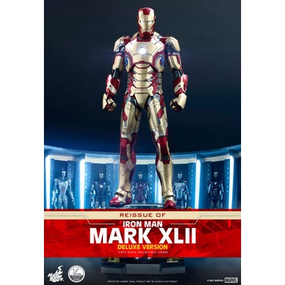 ฟิกเกอร์ โมเดล ของสะสม Hot Toys QS008 1/4 Iron Man 3 - Mark XLII (Deluxe Version) [Reissue]