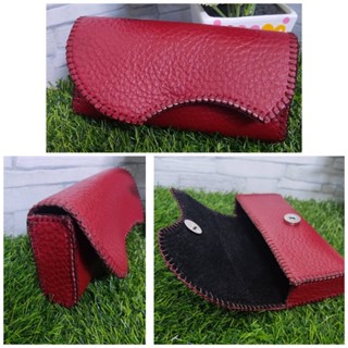 กล่องใส่แว่นตาหนังแท้Handmade
