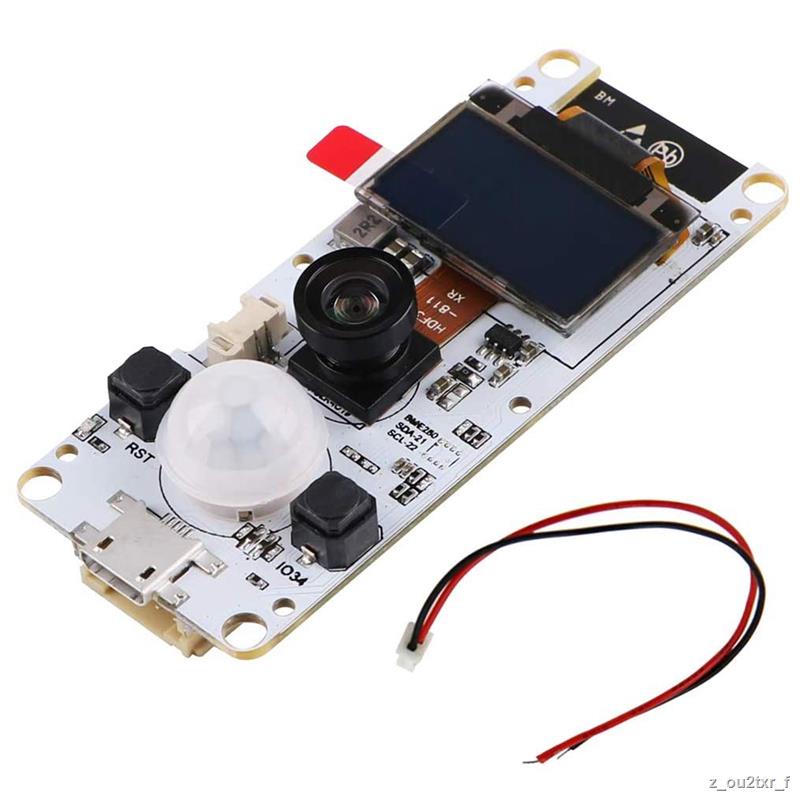 ESP32 Camera Module Fisheye Lens T Camera 0.96 Inch OLED ESP32 WROVER