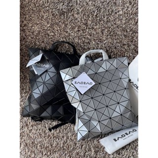 📮@2,150.-(Silver)🔥🔥ELEGANCE SALE 9 %+🛒ส่งฟรี EMS🛒💯BAO BAO ISSEY MIYAKE FLAT PACK BACKPACK