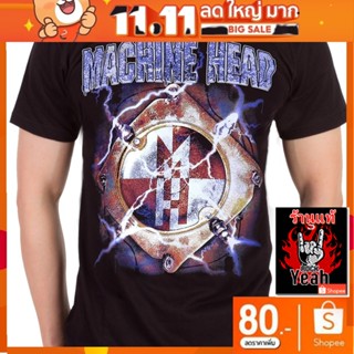 เสื้อวง Machine Head เสื้อลาย แมชชีนเฮด เสื้อยืด วงดนตรี เสื้อวินเทจ RCM1061