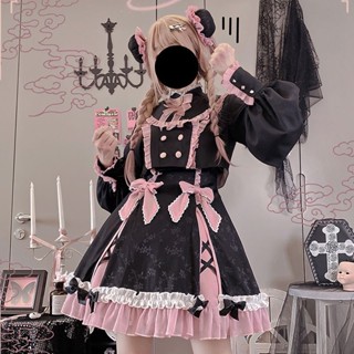 Sakuraji lolita ชุดเดรสกระโปรง กี่เพ้า ออกแบบดี ของแท้ สไตล์โลลิต้า