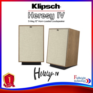 Klipsch Heresy IV Heritage Premium Audio 12 Inch 400Watt ลำโพงตั้งพื้น ดอกลำโพงขนาด 12 นิ้ว กำลังขับสูงสุด 400 วัตต์ รับประกันศูนย์ไทย 1 ปี