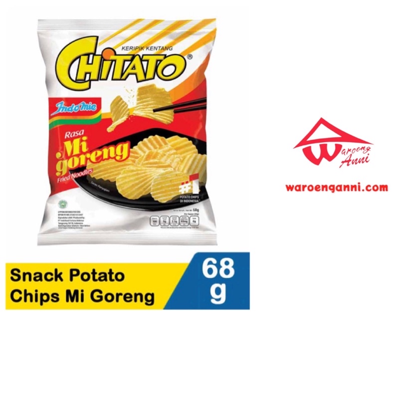 Indonesia Chitato Mi Goreng / Chitato Potato Chips Mi Goreng , 68 gram