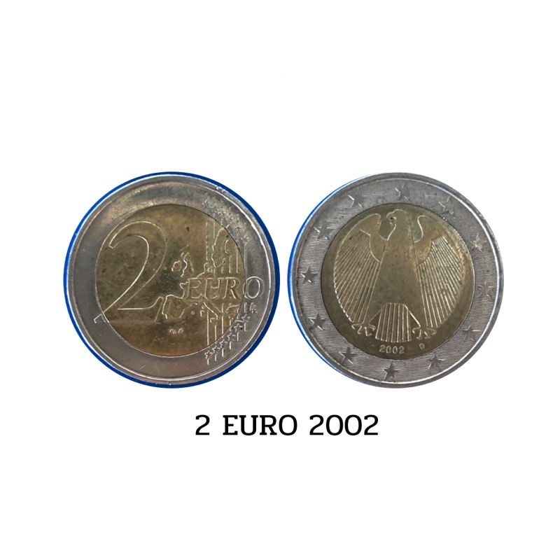 เหรียญยูโร - 2 EURO ปี 2002