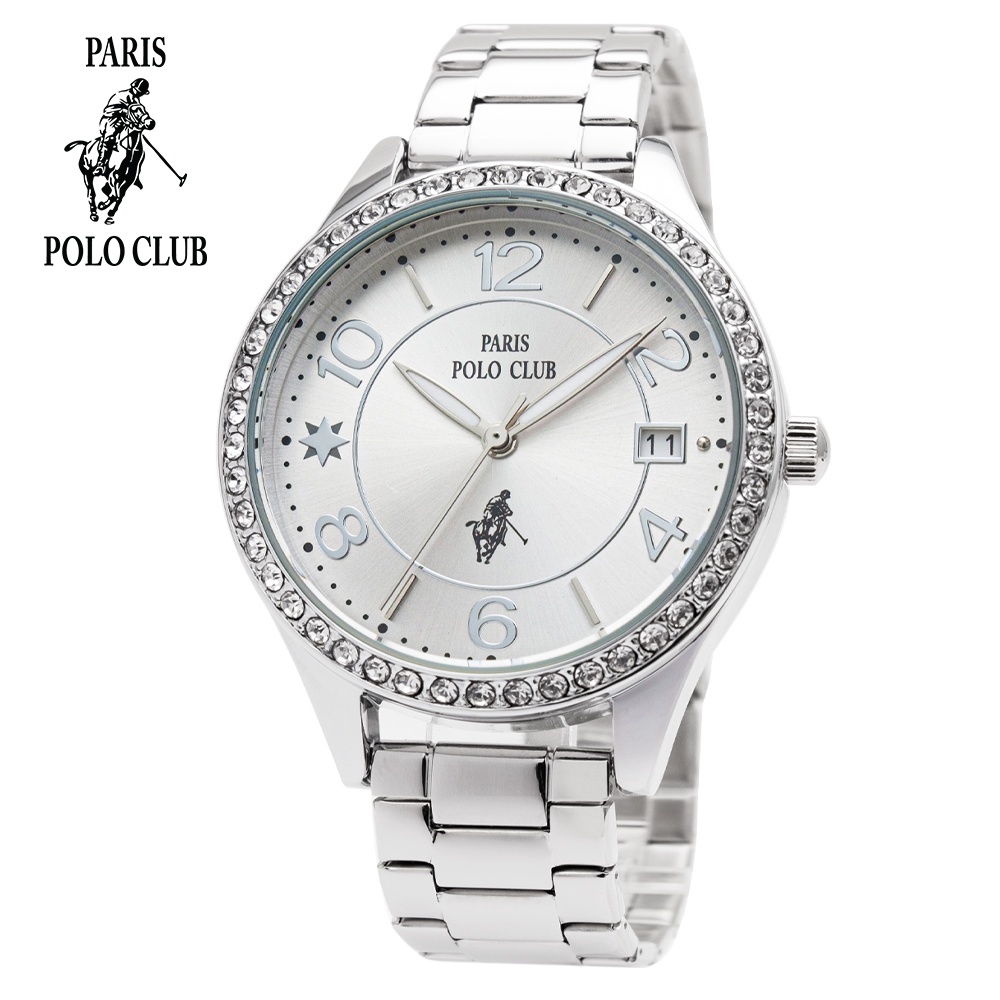 นาฬิกาข้อมือผู้หญิง Paris Polo Club รุ่น PPC-220502L (ปารีส โปโล คลับ) ของแท้ ประกัน 1 ปี
