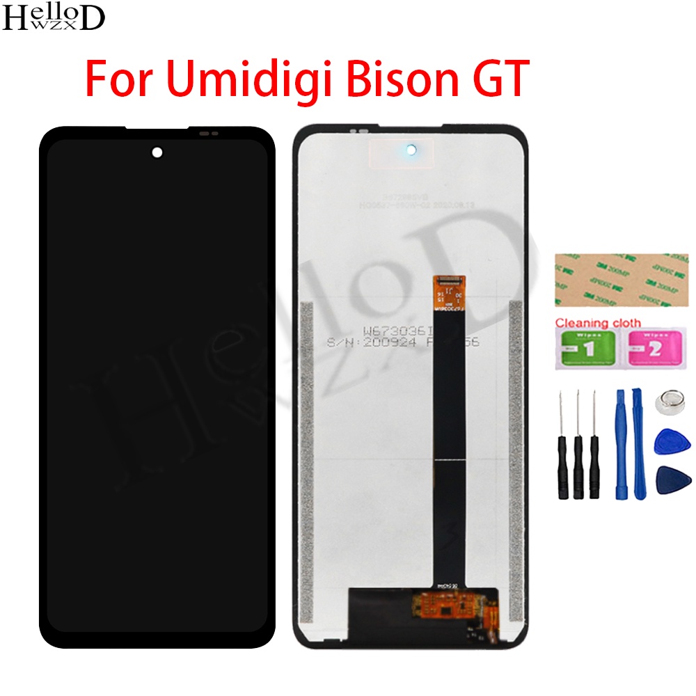 สําหรับ UMIDIGI Bison GT จอแสดงผล LCD หน้าจอสัมผัสสําหรับ Umidigi Bison GT จอแสดงผลเต็มรูปแบบจอแสดงผ