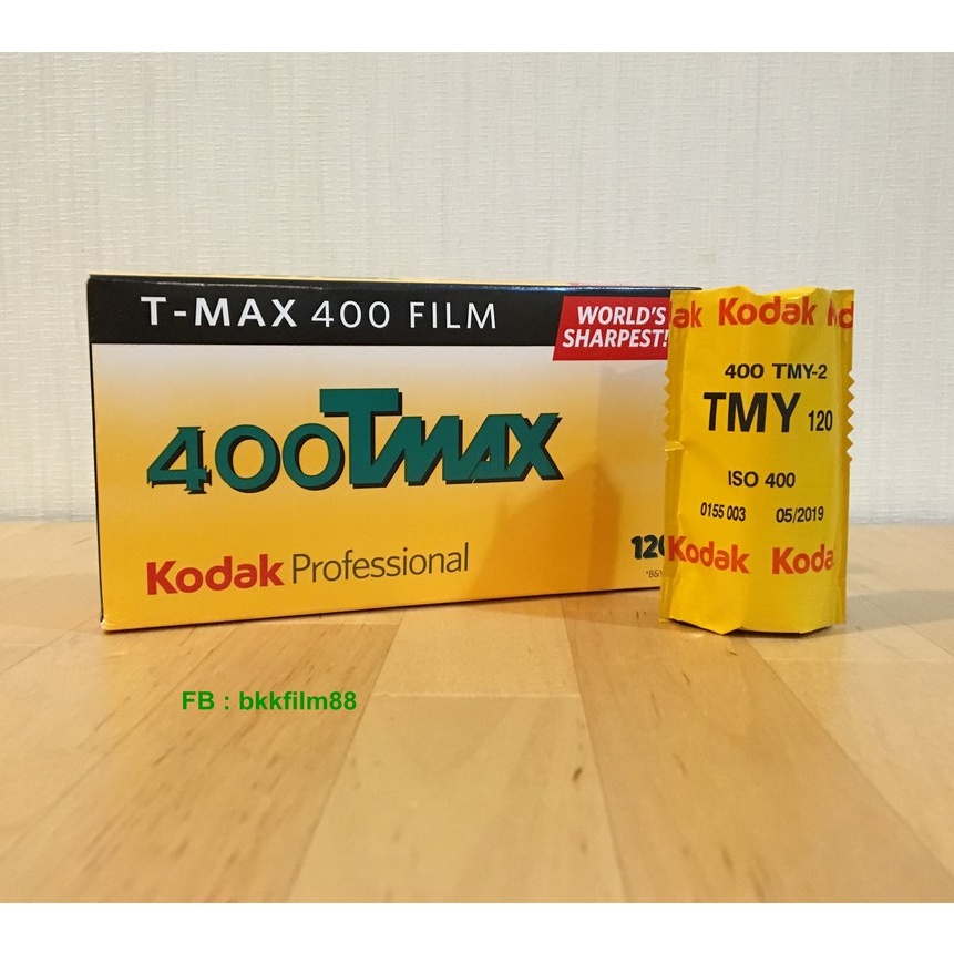 ฟิล์มขาวดำ 120 Kodak 400 ​Tmax 120 Medium Format Film T-Max ฟิล์มถ่ายรูป กล้อง 120 Hasselblad
