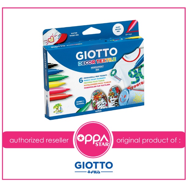 ชุดสิ่งทอ Giotto Decor 6 สี