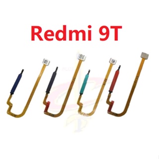 ลายนิ้วมือ แพรปุ่มโฮมสแกนนิ้ว ( Finger ) ปุ่มเปิดปิด สําหรับ Xiaomi redmi 9T