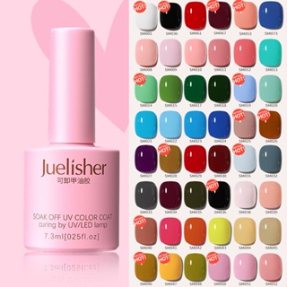 JUELISHER 20 สีทาเล็บเจล สีทาเล็บ ยี่สิบสีของการขายร้อน เนื้อสีแน่น 7.3ml (UV/LED） สีเจล สีทาเล็บเจล ยาทาเล็บเจล