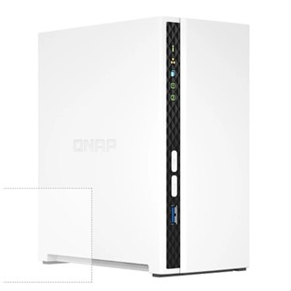 QNAP NAS (อุปกรณ์จัดเก็บข้อมูลบนเครือข่าย) TS-233 - 2 BAYS ARM 4-CORE CORTEX-A55 / 2GB DDR4