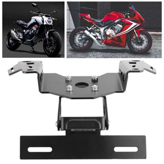 Alabama327 บังโคลนป้ายทะเบียนรถยนต์ พร้อมไฟ Led สําหรับ Honda Cbr650R Cb650R 2019-2020