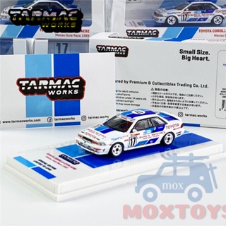 โมเดลรถยนต์ Tarmac Works Toyota Corolla Levin AE92 2020 Macau ของเล่นสําหรับเด็ก 1:64