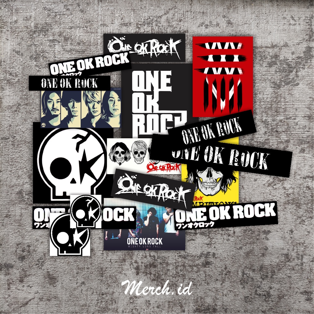 One Ok Rock Band Sticker/Sticker Pack