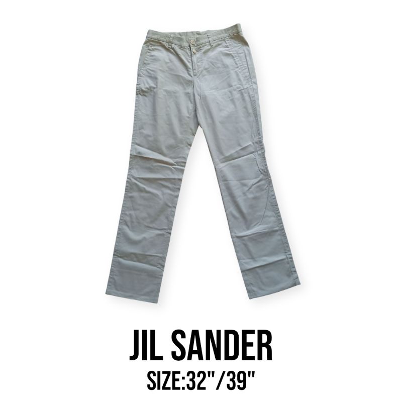 กางเกงJil Sanderแท้ กางเกงแบรนด์เนม กางเกงทำงาน
