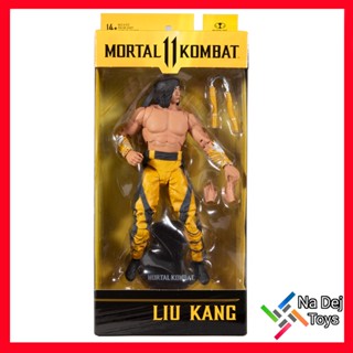 McFarlane Toys Mortal Kombat 11 Liu Kang (Fighting)  7" figure มอร์ทัล คอมแบท 11 หลิว แคง (ถอดเสื้อ) แมคฟาร์เลนทอยส์