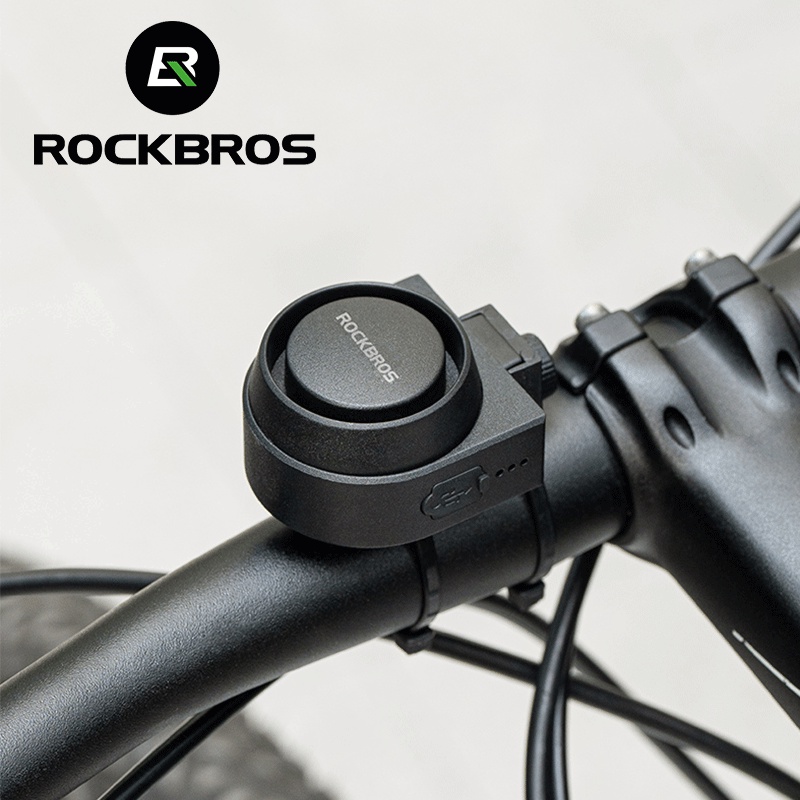 【TH Delivery】ROCKBROS กระดิ่งไฟฟ้า กันขโมย กันน้ํา ไร้สาย รีโมตควบคุม อุปกรณ์เสริม สําหรับจักรยานเสื