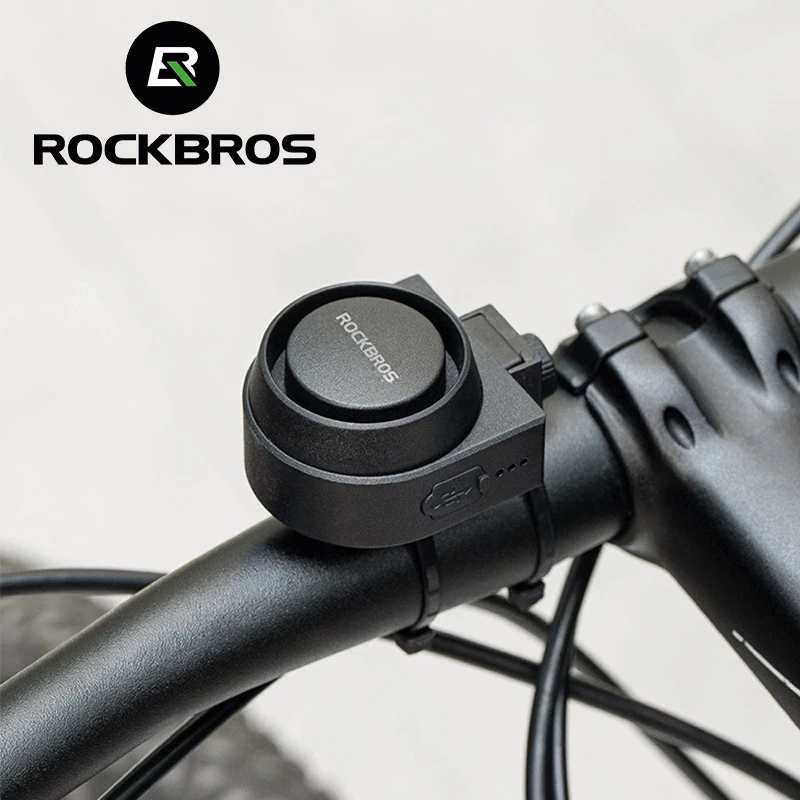 【TH Delivery】ROCKBROS กระดิ่งไฟฟ้า กันขโมย กันน้ํา ไร้สาย รีโมตควบคุม อุปกรณ์เสริม สําหรับจักรยานเสือภูเขา เสือหมอบ